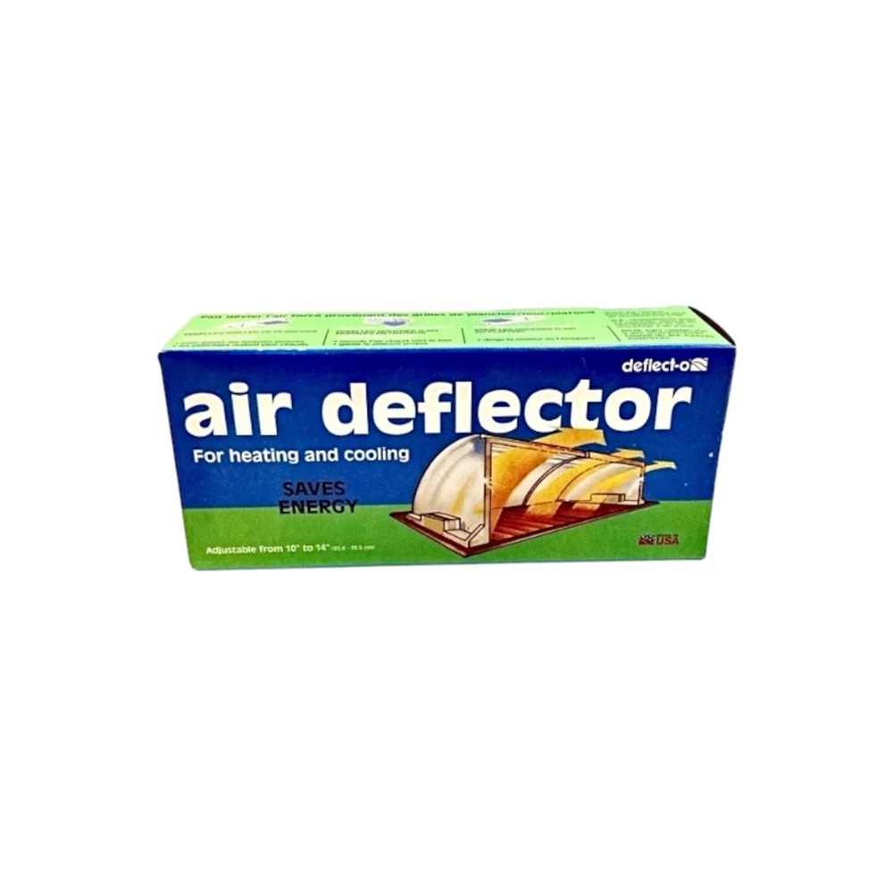 Vintage 1996 Deflect-o Air Deflector for Central Air Heating & Cooling